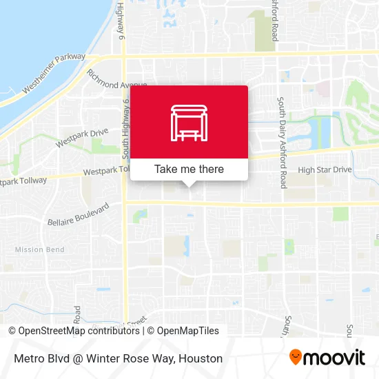 Mapa de Metro Blvd @ Winter Rose Way