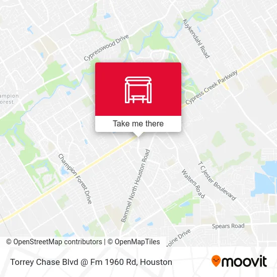 Mapa de Torrey Chase Blvd @ Fm 1960 Rd
