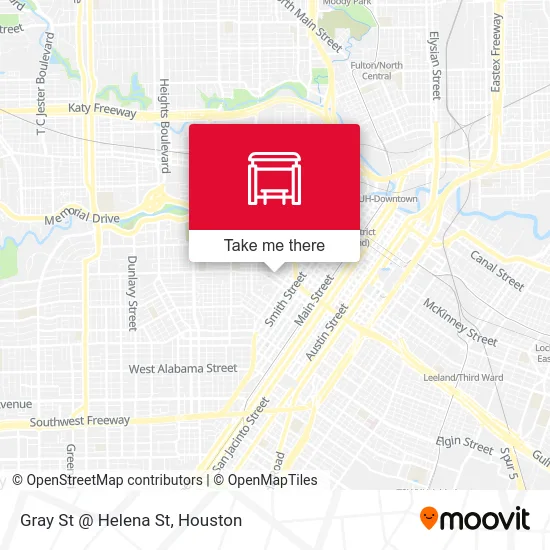 Gray St @ Helena St map