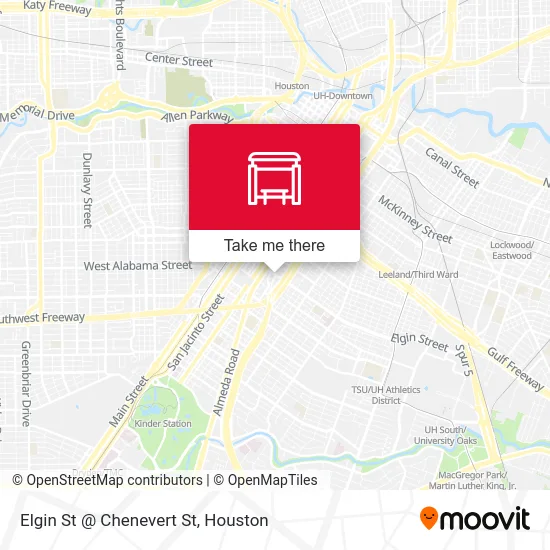 Elgin St @ Chenevert St map