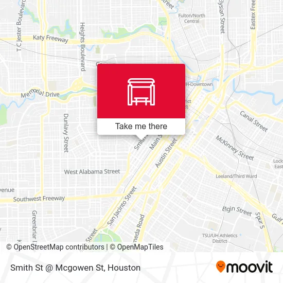 Smith St @ Mcgowen St map