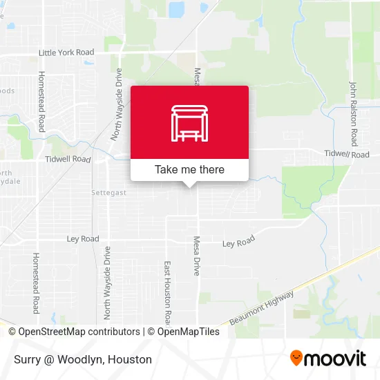 Surry   @ Woodlyn map