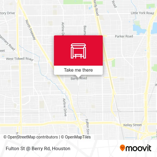 Mapa de Fulton St @ Berry Rd
