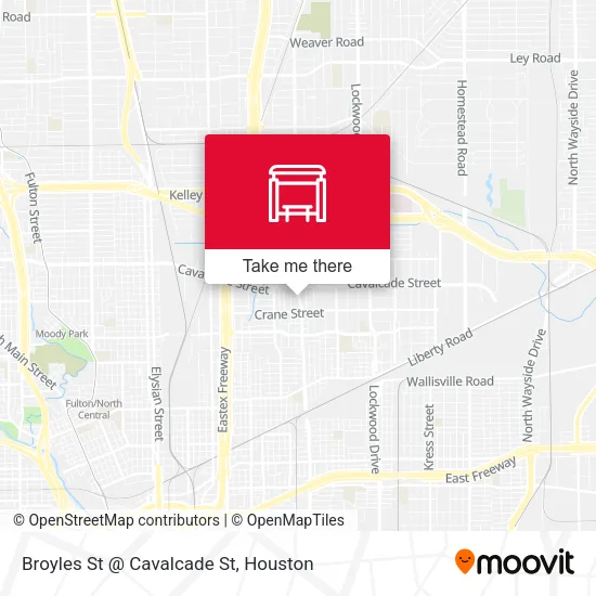 Broyles St @ Cavalcade St map