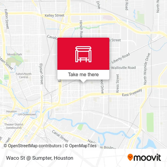 Waco St @ Sumpter map
