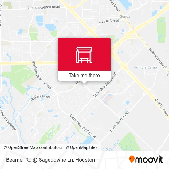 Beamer Rd @ Sagedowne Ln map