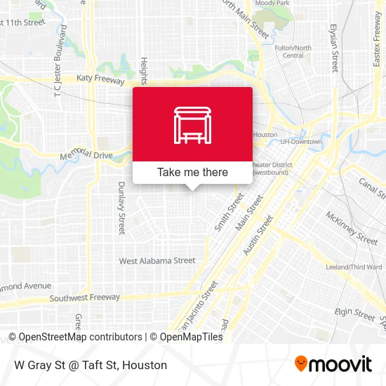 W Gray St @ Taft St map