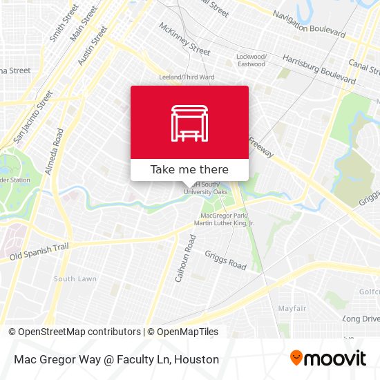 Mac Gregor Way @ Faculty Ln map
