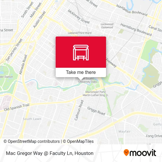 Mac Gregor Way @ Faculty Ln map