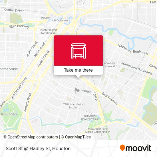 Scott St @ Hadley St map
