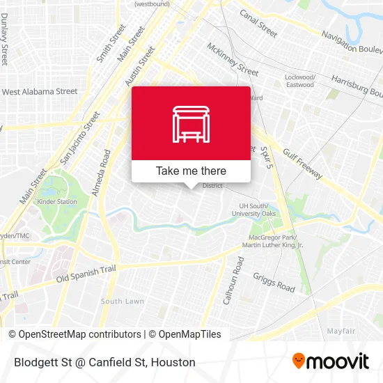 Blodgett St @ Canfield St map