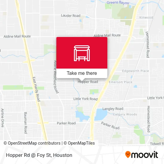 Hopper Rd @ Foy St map
