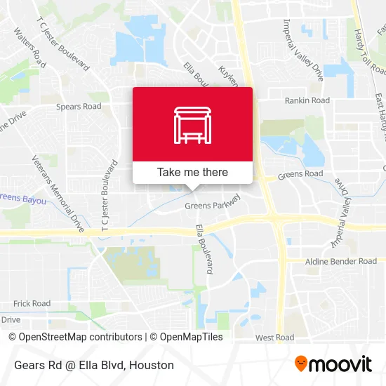 Gears Rd @ Ella Blvd map