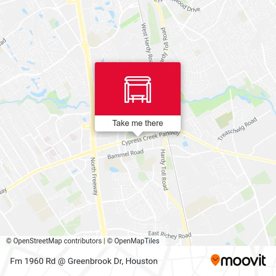 Fm 1960 Rd @ Greenbrook Dr map