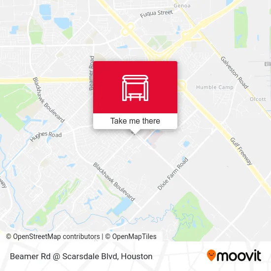 Beamer Rd @ Scarsdale Blvd map