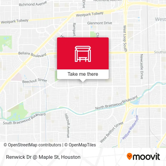 Renwick Dr @ Maple St map