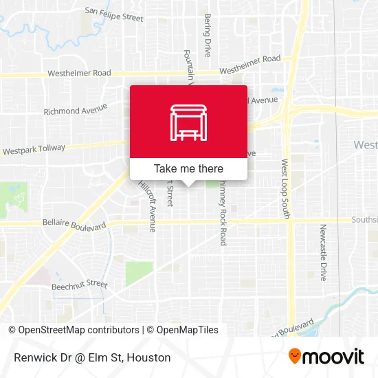 Renwick Dr @ Elm St map