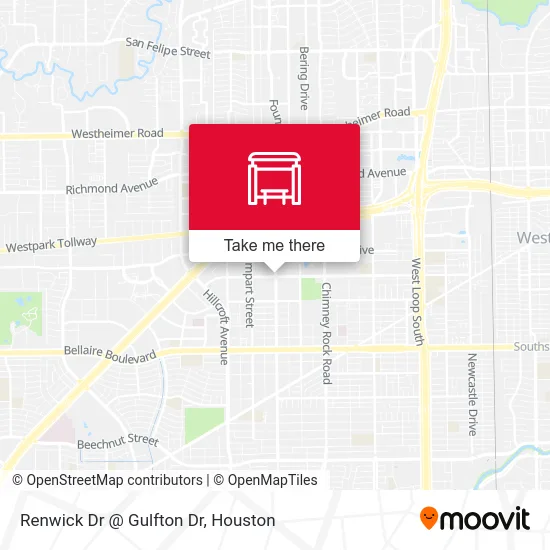 Renwick Dr @ Gulfton Dr map
