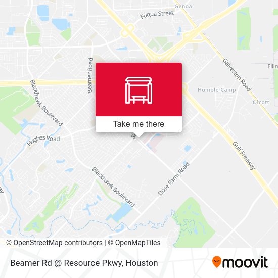 Beamer Rd @ Resource Pkwy map