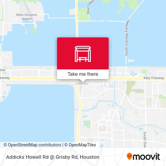 Mapa de Addicks Howell Rd @ Grisby Rd