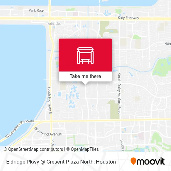 Eldridge Pkwy @ Cresent Plaza North map