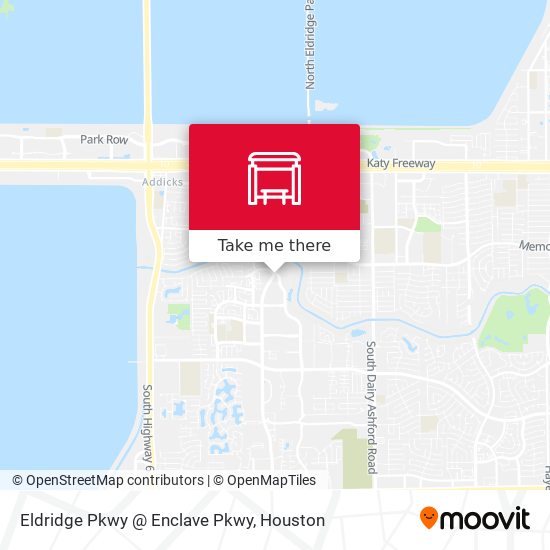 Mapa de Eldridge Pkwy @ Enclave Pkwy