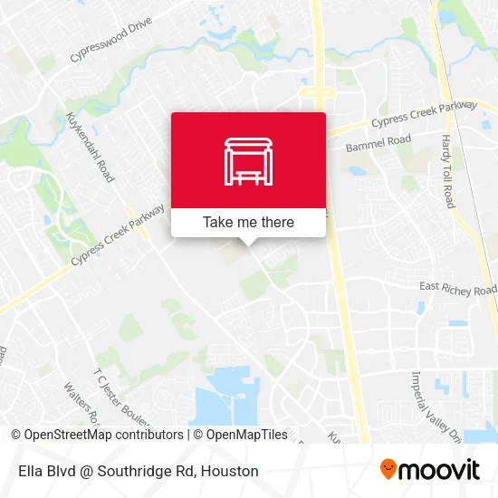 Ella Blvd @ Southridge  Rd map