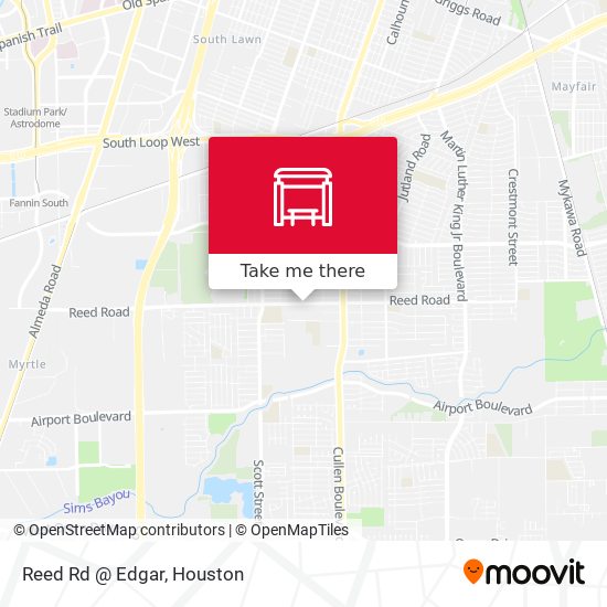 Reed Rd @ Edgar map