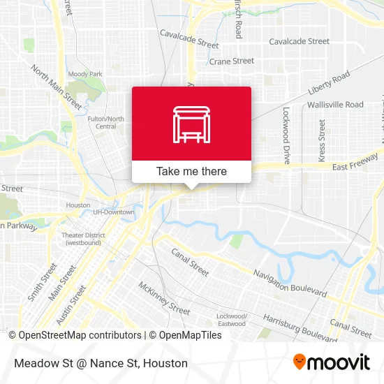 Meadow St @ Nance St map