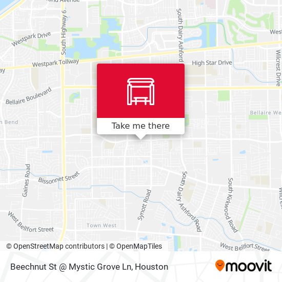 Beechnut St @ Mystic Grove Ln map