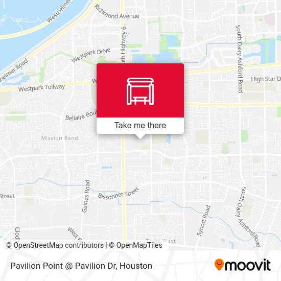Mapa de Pavilion Point @ Pavilion Dr