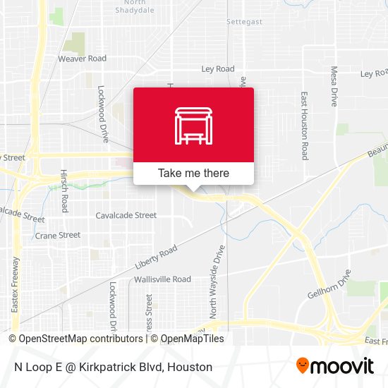 N Loop E @ Kirkpatrick Blvd map