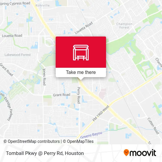 Tomball Pkwy @ Perry Rd map