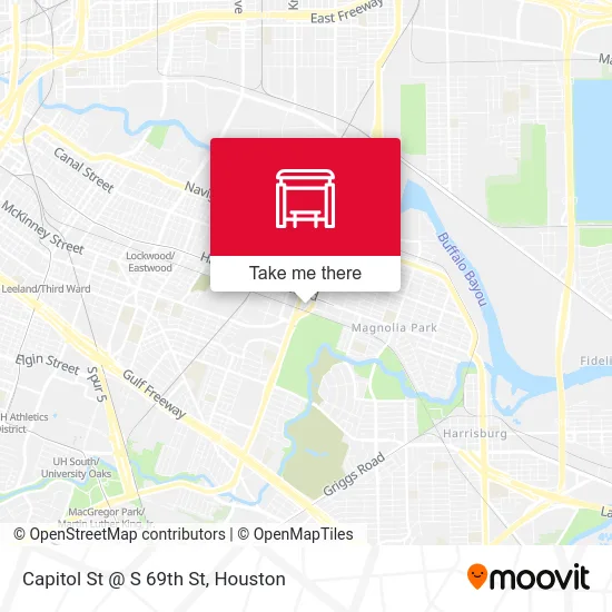 Capitol St @ S 69th St map
