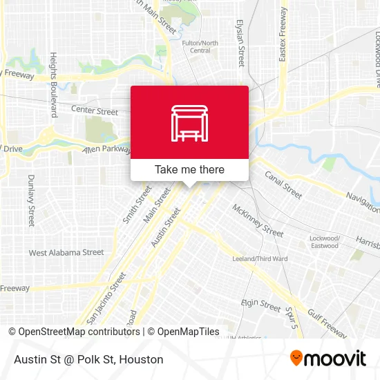 Mapa de Austin St @ Polk St