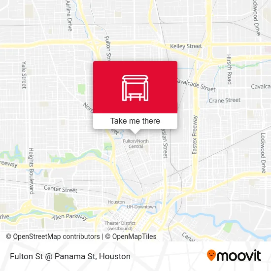 Fulton St @ Panama St map