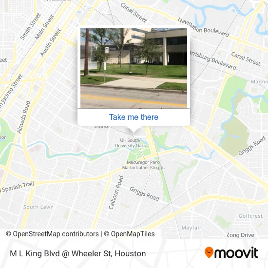 Mapa de M L King Blvd @ Wheeler St