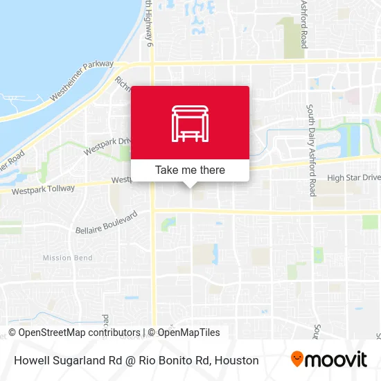 Howell Sugarland Rd @ Rio Bonito Rd map