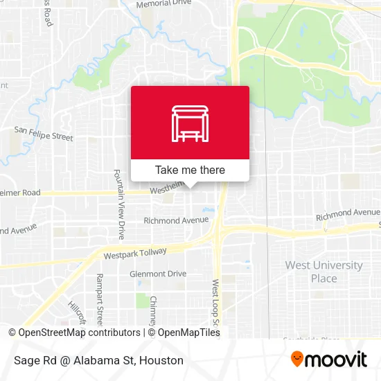 Sage Rd @ Alabama St map
