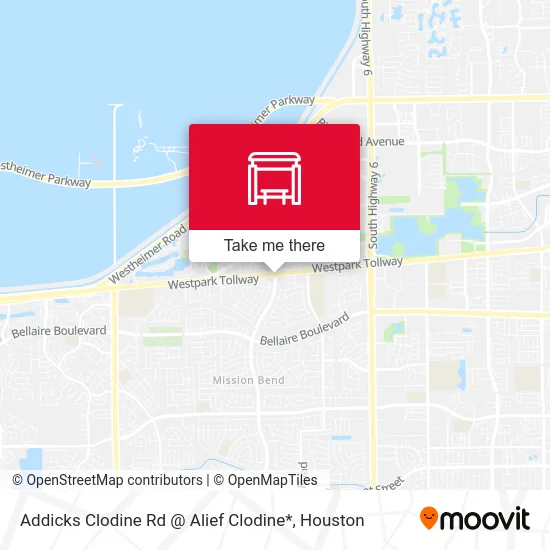Addicks Clodine Rd @ Alief Clodine* map