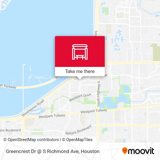 Greencrest Dr @ S Richmond Ave map