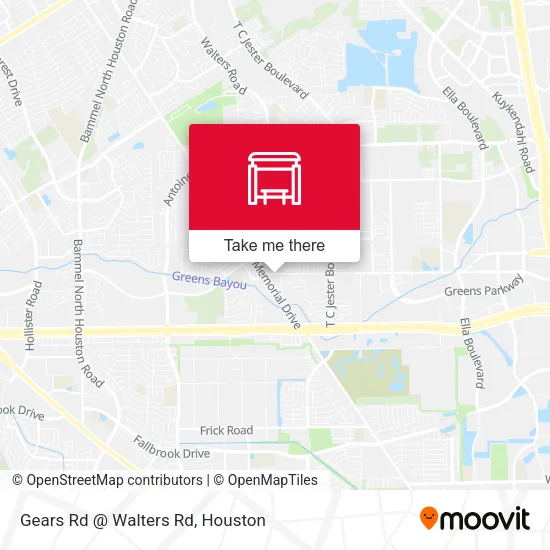 Gears Rd @ Walters Rd map
