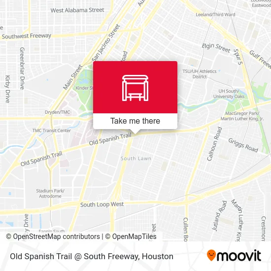 Mapa de Old Spanish Trail @ South Freeway