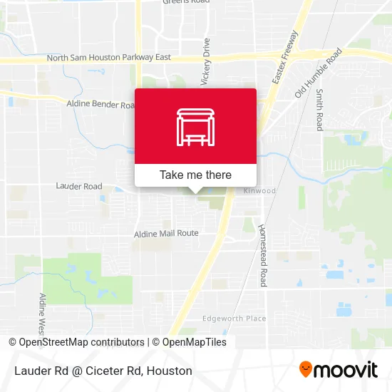Mapa de Lauder Rd @ Ciceter Rd