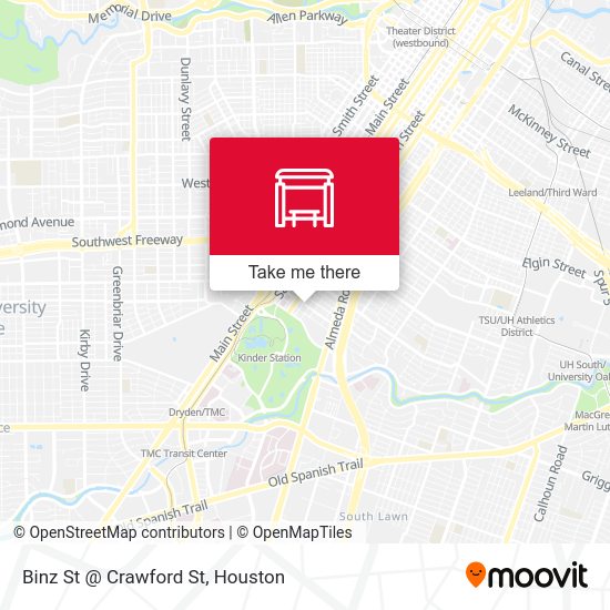 Binz St @ Crawford St map