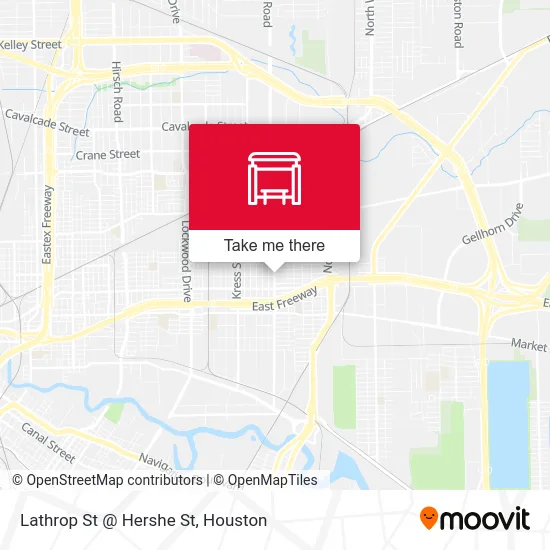 Lathrop St @ Hershe St map