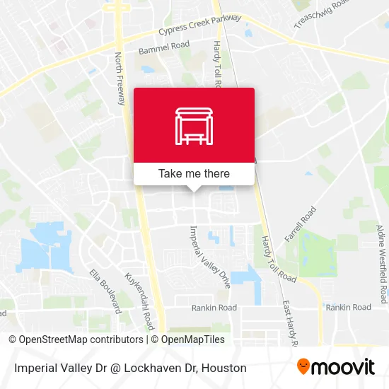 Imperial Valley Dr @ Lockhaven Dr map