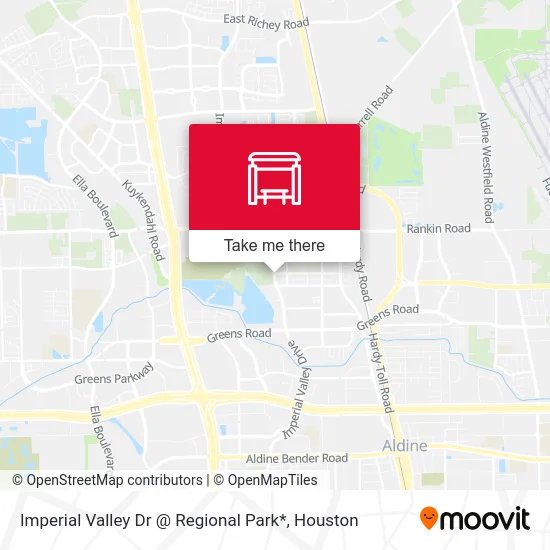 Imperial Valley Dr @ Regional Park* map