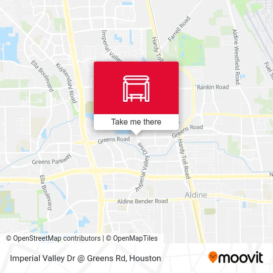 Mapa de Imperial Valley Dr @ Greens Rd