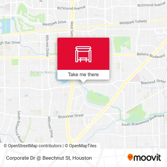 Corporate Dr @ Beechnut St map